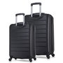 Zoozie Bags Juego de maletas 8084 de 2 piezas Negro